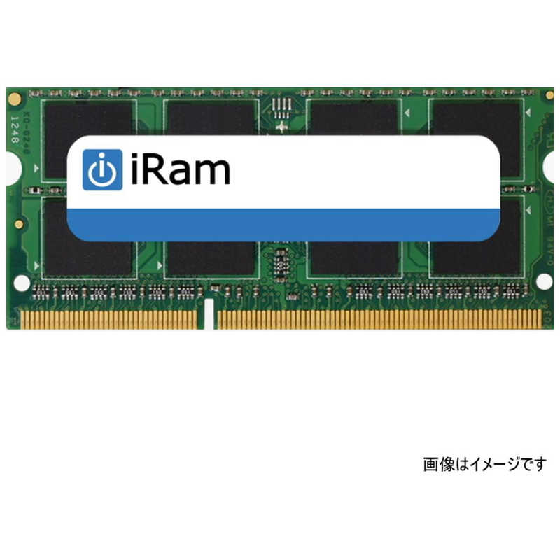 IRAM IRAM 増設用メモリ [SO-DIMM DDR3 /2GB /1枚 /204pin]｢バルク品｣ IR2GSO1066D3 IR2GSO1066D3