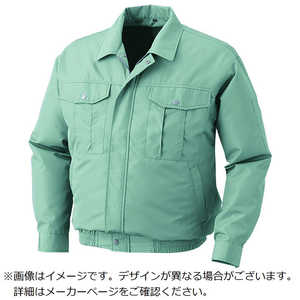 空調服 空調服　ポリエステル製ワーク空調服　ウェアのみ　モスグリーン　M  KU90540C07S2