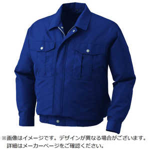 空調服 ポリエステル製ワーク空調服 ウェアのみ ダークブルー LL KU90540C14S4