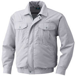 空調服 ポリエステル製フルハーネス仕様 ウエアのみ シルバー LL KU9054F-C06-S4 空調服 ポリエステル製フルハーネス仕様 ウエアのみ シルバー LL KU9054F-C06-S4