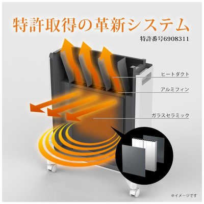 エムテック　ケノンヒーター　セラミックヒーター KH358-02 エムテック ケノンヒーター KH358-02-PG ピンクゴールド 仕様（安心の