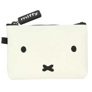 ピージーデザイン pgdesign NUU Small キャラクター ポーチ ミッフィーフェイスホワイト NUUSMALL ピージーデザイン pgdesign NUU Small キャラクター ポーチ ミッフィーフェイスホワイト NUUSMALL