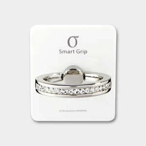 ビジョンネット 〔スマホリング〕Smart Grip Tiny Ring White SMGTRWH(ホワイ