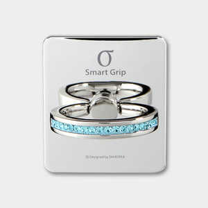 ビジョンネット 〔スマホリング〕Smart Grip Tiny Ring Metal Silver SMGTRSV(シルハ