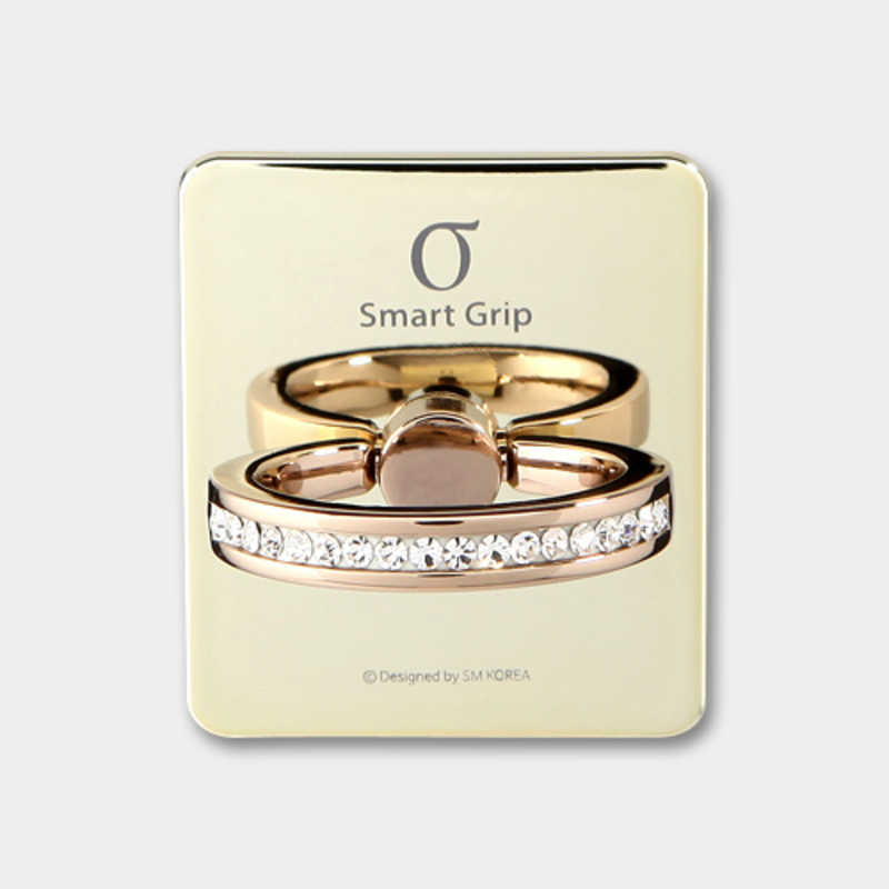 ビジョンネット ビジョンネット 〔スマホリング〕Smart Grip Tiny Ring Light Gold SMGTRLG(ライト SMGTRLG(ライト