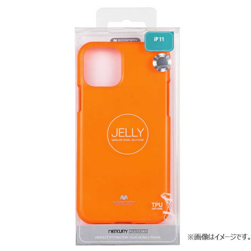 ビジョンネット ビジョンネット Mercury FLUORSCENCE JELLYCase iPhone11Pro VNFLJE11POR オレンジ VNFLJE11POR オレンジ