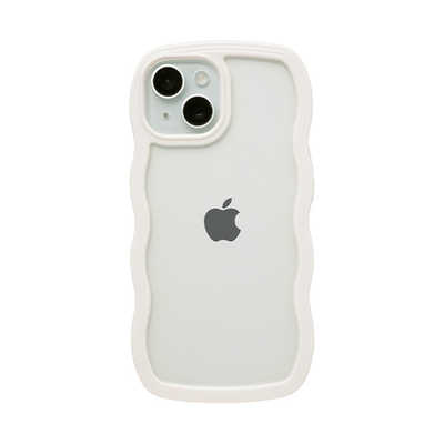 HAMEE ［iPhone 15/14/13専用］ULTRA FINE Wavy Frame iPhoneケース