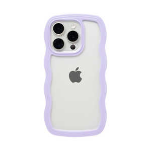 HAMEE miPhone 15 PropnULTRA FINE Wavy Frame iPhoneP[X x_[ 661-054474