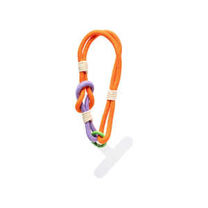 HAMEE DOLLY TIE ドリータイ DOLLY STRAP オレンジ&ライラック 661-054733 HAMEE DOLLY TIE ドリータイ DOLLY STRAP オレンジ&ライラック 661-054733