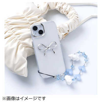 DDリボンiPhoneケース 14pro HAMEE ［iPhone 15/14/13専用］PHONEAR リボンiPhoneケース タイニー