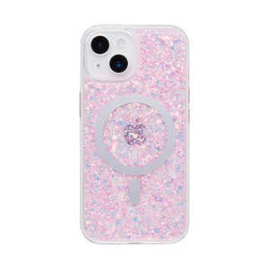 HAMEE miPhone 15/14/13pnPHONEAR twinkle MagsafeΉ Ob^[iPhoneP[X sN IP1513TWKLGLTPK