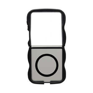 HAMEE mGalaxy Z Flip7pnPHONEAR MagSafeΉ Ȃ݂Ȃ݃}bgP[X ubN 661-0572-057581