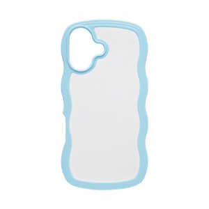 HAMEE miPhone 17pnULTRA FINE Wavy Frame iPhoneP[X u[ 661-0537-4057772