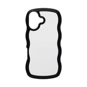HAMEE miPhone 17pnULTRA FINE Wavy Frame iPhoneP[X ubN 661-0537-4057802