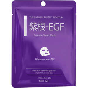 美友 MCフェイスマスク LE6 紫根+EGF 1枚 美友 MCフェイスマスク LE6 紫根+EGF 1枚