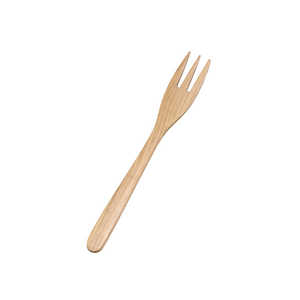 若兆 フォーク 18cm 栗の木 天然木 カトラリー フォーク18CMクリノキテンネ