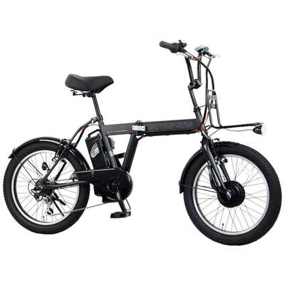 キャプテンスタッグ 折りたたみ電動アシスト自転車 20インチ e