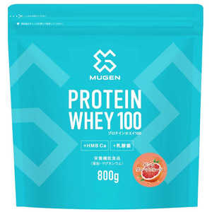 MUGENBIONIC MUGEN ムゲン プロテイン WHEY 100(800g) ピンクグレープフルーツ ﾌﾟﾛﾃｲﾝ
