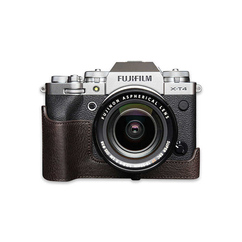 TP FUJIFILM X-T4用カメラケース 人気の贈り物が大集合 ブラウン 新しい到着 OPFXT4CO
