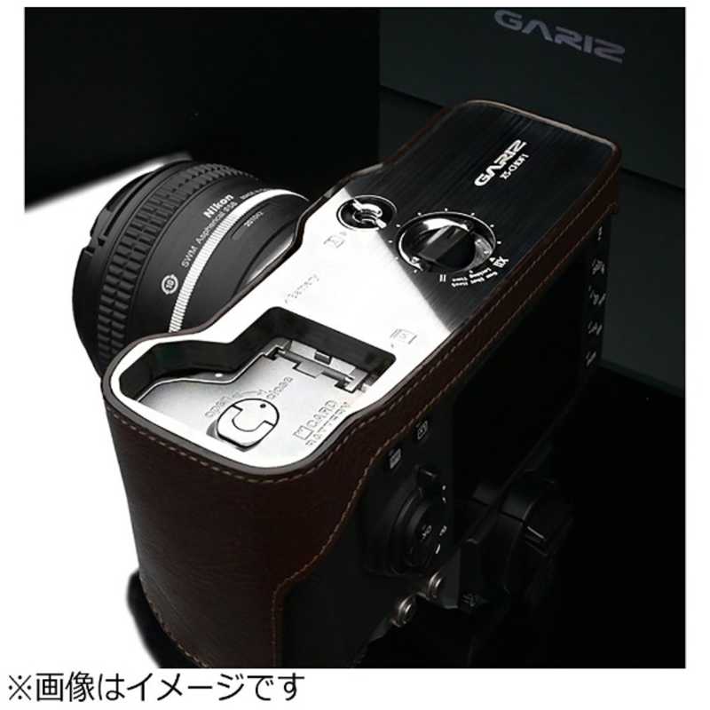GARIZ GARIZ 本革カメラケース(ニコン Df用)(ブラウン) XS-CHDFBR XS-CHDFBR