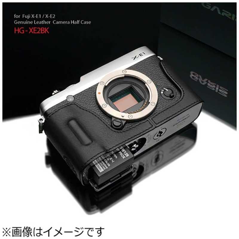 GARIZ 本革カメラケース ｢FUJIFILM 最新入荷 X-E1 2021新商品 HG-XE2BK X-E2兼用｣ ブラック