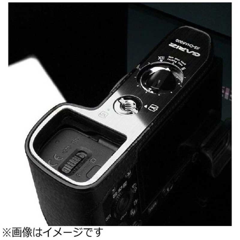 Kカンパニー Kカンパニー 本革カメラケース(ソニー α6000用)(ブラック) XS-CHA6000BK XS-CHA6000BK