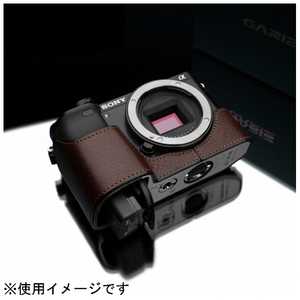 Kカンパニー 本革カメラケース(ソニー α6000用)(ブラウン) XS-CHA6000BR
