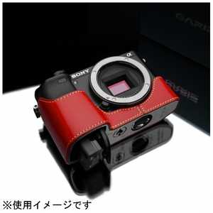 Kカンパニー 本革カメラケース (ソニー α6000用)(レッド) XS-CHA6000R