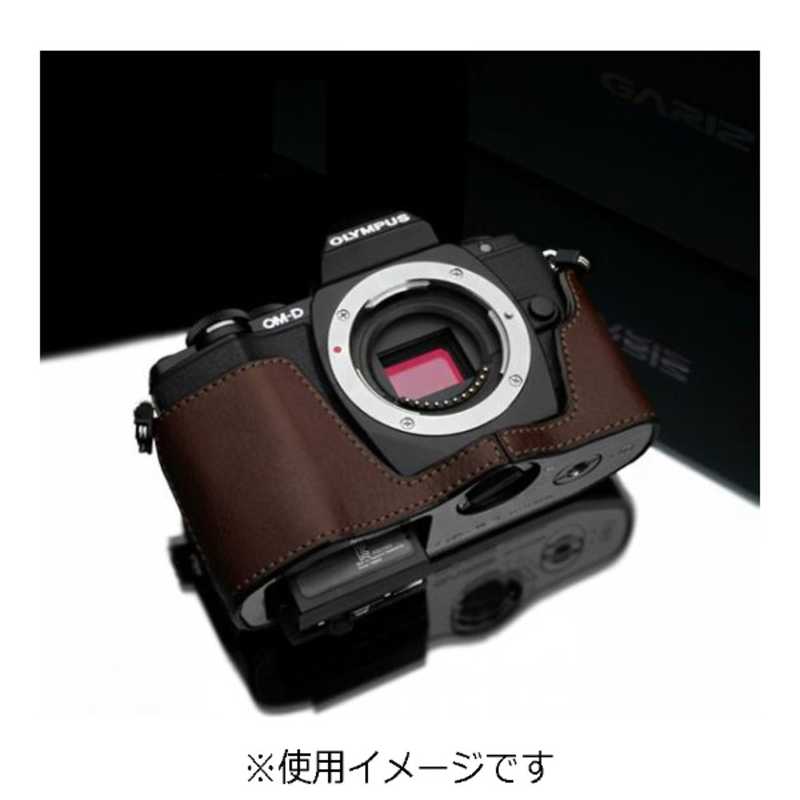 Kカンパニー Kカンパニー 本革カメラケース(オリンパス OM-D E-M10用)(ブラウン) XS-CHEM10BR XS-CHEM10BR