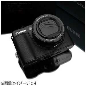 Kカンパニー 本革カメラケース (キヤノン PowerShot G1 X Mark II用)(ブラック) XS-CHG1X2BK