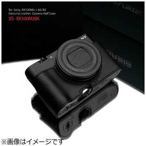 GARIZ カメラケース(ソニーRX100M3用）(ブラック) XS-RX100M3BK2