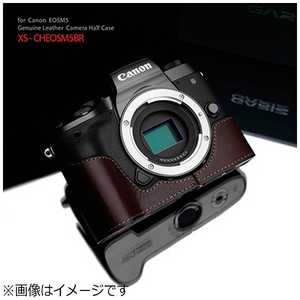 GRAIZ 本革カメラケース Canon EOS M5用 (ブラウン) XSCHEOS5BR
