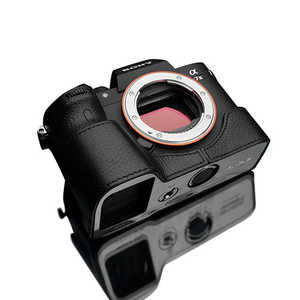 GARIZ SONY α9/α7R III/α7 III 兼用 本革カメラケース XS-CHA7M3BKO ブラック