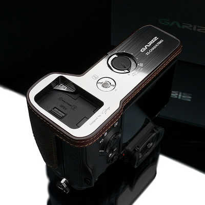 GARIZ SONY α9/α7R III/α7 III 兼用 本革カメラケース XS-CHA7M3BRO