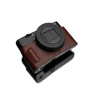 GARIZ GARIZ SONY RX100 VI (DSC-RX100M6) 用 本革カメラケース HG-RX100M6BRN ブラウン