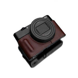 GARIZ SONY RX100 VII用 本革カメラケース HG-RX100M7BR ブラウン