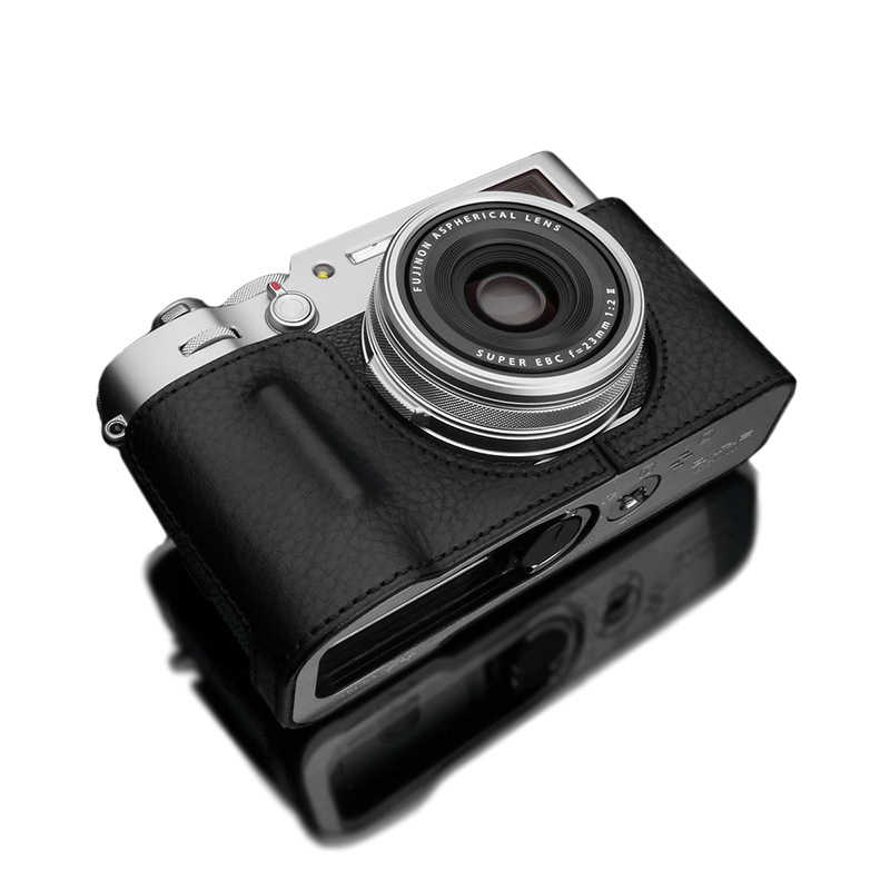 GRAIZ GRAIZ GARIZ FUJIFILM X100V用 本革カメラケース ブラック ブラック HG-X100VBK HG-X100VBK
