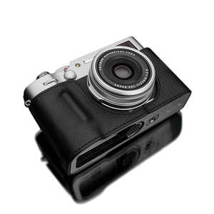 GRAIZ GARIZ FUJIFILM X100V用 本革カメラケース ブラック ブラック HG-X100VBK