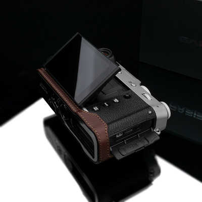 GARIZ FUJIFILM X100V用 本革カメラケース HG-X100VBR ブラウン GARIZ、X100V用のレザーカメラケース - デジカメ Watch