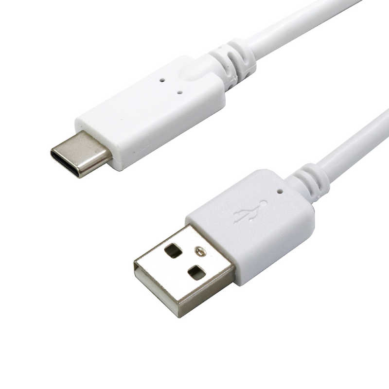 オズマ オズマ USB-A to TypeCケーブル 3A対応 0.5m ホワイト ［Quick Charge対応］ IHUD3C050W IHUD3C050W