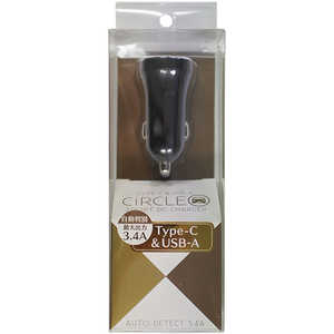 IY} DC-USB[d3.4A 2Port(Type-CUSB-A) ubN m2|[g /Smart ICΉn IH-DCUC34ADK