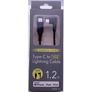  PDб MFIǧڡType-C-Lightning̿USB֥/PowerDeliveryб/Lͥ/1.2m/֥å CDM-LSL120K