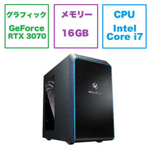 サードウェーブ ゲーミングパソコン GALLERIA (intel Core i7 /メモリ：16GB /SSD：1TB) XA7371100R21