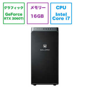 サードウェーブ ゲーミングデスクトップパソコン ブラック (モニター無し) XR736T-1100-R31