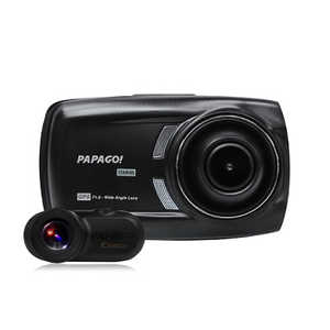 PAPAGO ドライブレコーダー [前後カメラ対応 /Full HD（200万画素） /一体型] GSS70GS132G