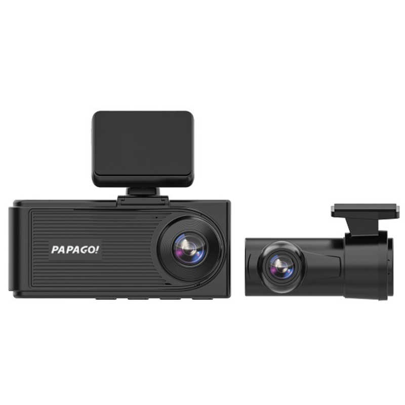 PAPAGO PAPAGO 3カメラドライブレコーダー ［前後カメラ対応 /スーパーHD・3M(300万画素) /駐車監視機能付き /一体型］ GS490G2-64GB GS490G2-64GB