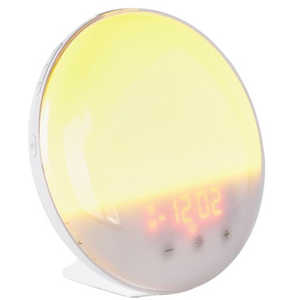 GOLWIS WAKE UP LIGHT ALARM CLOCK SUNRISE-WH