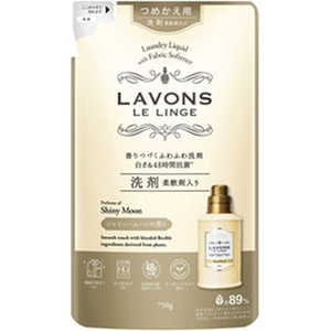 ネイチャーラボ ラボン 柔軟剤入り洗剤 シャイニームーン 詰替 750g ネイチャーラボ ラボン 柔軟剤入り洗剤 シャイニームーン 詰替 750g