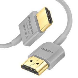 デジフォース PREMIUM HDMI ケーブル 超スリムタイプ D0041CG