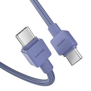 デジフォース USB-C to C ケーブル 2.0m ネイビーブルー急速充電 type-対応 D0052NB